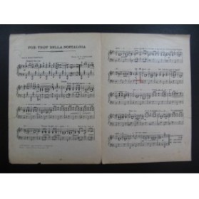 VITALIANI V. Fox-Trot della Nostalgia Chant Piano 1923
