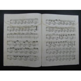 ETTLING Emile Polka sur Zerline de Auber Piano ca1850