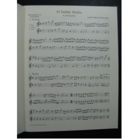 BODIN DE BOISMORTIER Joseph 55 Leichte Stücke Flute 1968