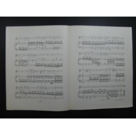 MENDELSSOHN-BARTHOLDY Air de Paulus Chant Piano 1935
