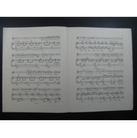 DE SÉVÉRAC Déodat A l'Aube dans la Montagne Chant Piano 1906
