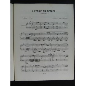 CAIRANNE Marius L'Etoile du Berger Piano