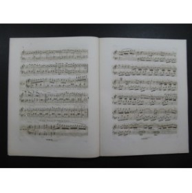 SAVART Augustin 2e Petite Fantaisie sur l'Elissire d'Amore Piano 1859