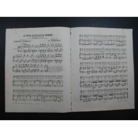 DERANSART Ed. Le Père, le Fils et le Gendre Chant Piano ca1880