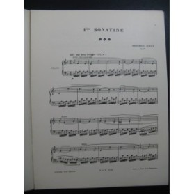 BINET Frédéric 1ère Sonatine Piano