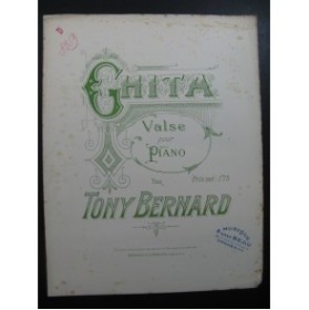 BERNARD Tony Ghita Piano