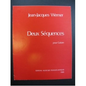 WERNER Jean-Jacques Deux Séquences Guitare 1977