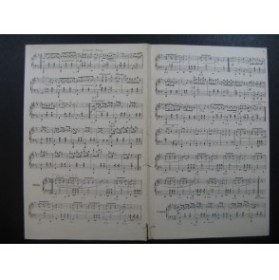 GANNE Louis La Czarine Marzurka Russe Orchestre ca1890
