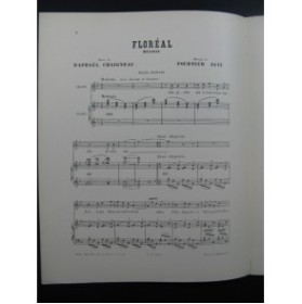 FOURNIER ALIX Floréal Chant Piano