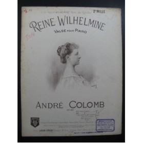 COLOMB André Reine Wilhelmine Piano