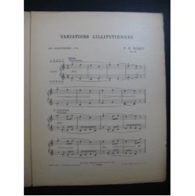 BINET F. B Variations Lilliputiennes Piano