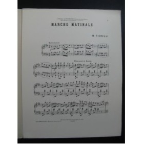 FIORELLI M. Marche Matinale Piano