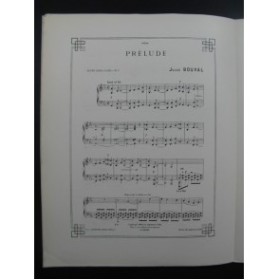 BOUVAL Jules Prélude Piano