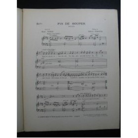 FRONTIN Gabriel Fin de Souper Chant Piano