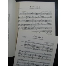 CARULLI Ferdinand Sonate 2 Gitarre und Klavier Guitare Piano