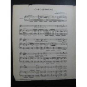 NADAUD Gustave Carcassonne Chant Piano