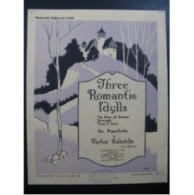 SALCEDE Victor Three Romantic Idylls Piano