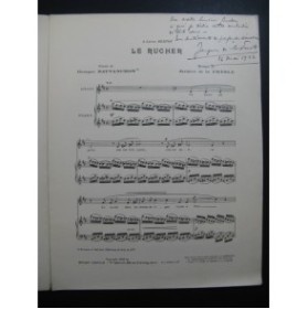 DE LA PRESLE Jacques Le Rucher Dédicace Chant Piano 1922