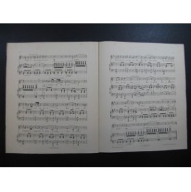 MASSÉ Victor Une Nuit de Cléopâtre Chanson Chant Orchestre 1885