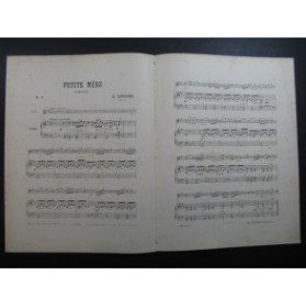 LUIGINI Alexandre Petite Mère Romance Violon Piano ca1898
