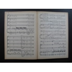 FRANCK César Les Béatitudes Chant Piano 1889