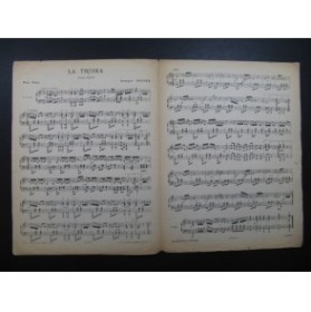 HAUSER Georges Troïka Piano ca1895