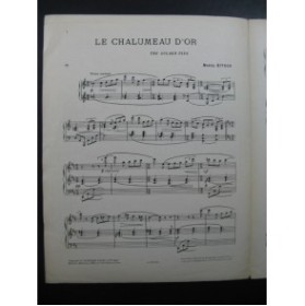 BITSCH Marcel Le Chalumeau d'Or Piano