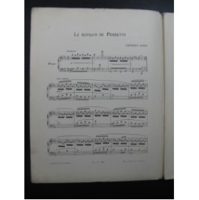 BINET Frédéric Le Refrain de Perrette Piano