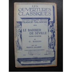 ROSSINI G. Le Barbier de Séville Ouverture Orchestre 1923