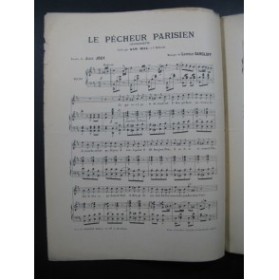 GANGLOFF Léopold Le Pêcheur Parisien Chant Piano
