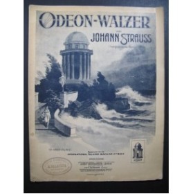 STRAUSS Johann Odeon Walzer Piano 1907
