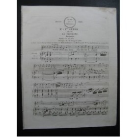 FOIGNET Père Le Printems Chant Piano ou Harpe 1823