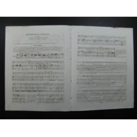 GRISAR Albert Les Laveuses de Vaisselle Chant Piano ca1835