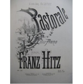 HITZ Franz Pastorale Piano