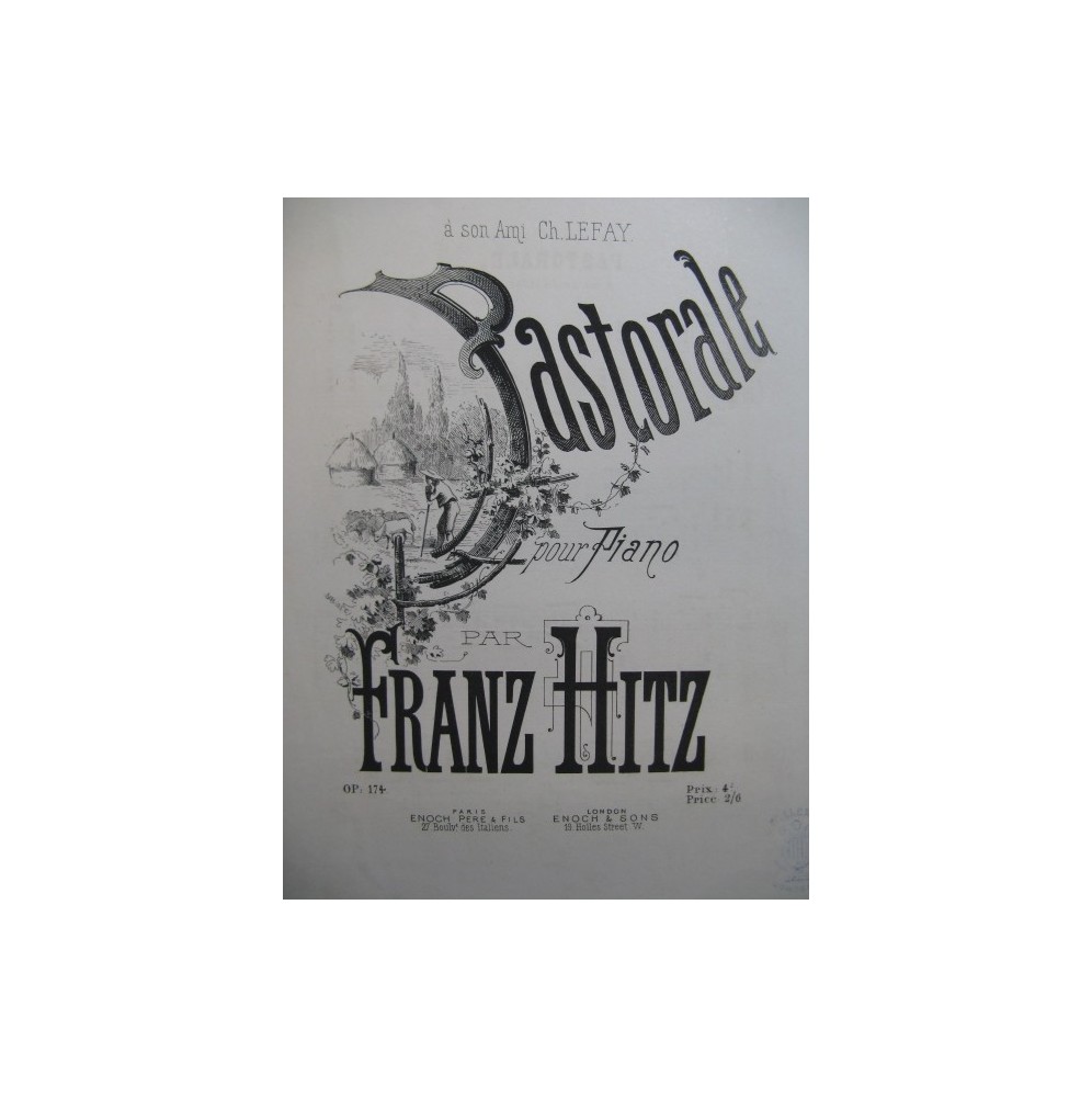 HITZ Franz Pastorale Piano