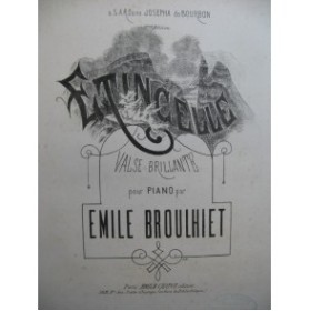 BROULHIET Emile Etincelle piano