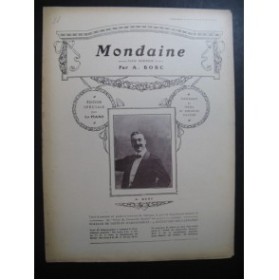 BOSC A. Mondaine piano