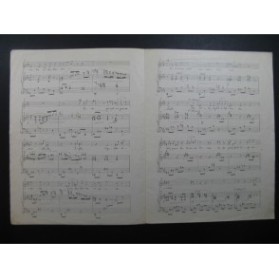 MOUGNEAU Roger Promenade Galante Manuscrit Chant Piano