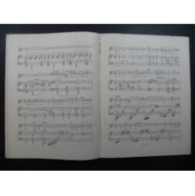 MASSENET Jules Grisélidis No 1 bis Chant Piano 1901