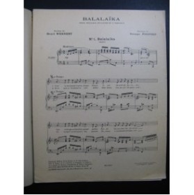POSFORD George Balalaïka Tango Chant Piano 1936