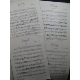 RAVEL Maurice Quatuor Violon Alto Violoncelle 1910