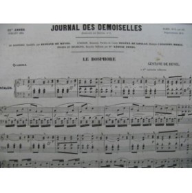 Journal des Demoiselles De Revel Morel Tonel Piano 1854