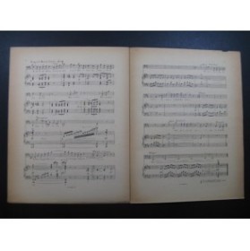 FLÉGIER A. Le Cor Chant Piano 1947