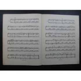 STRAUSS Johann Le Beau Danube Bleu Piano 1932
