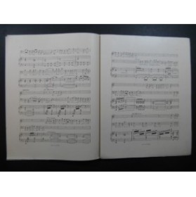 GOUNOD Charles Philémon et Baucis No 18 Chant Piano ca1880
