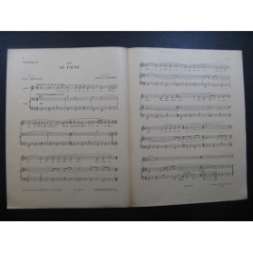LAPARRA Raoul Le Faune Chant Piano 1927