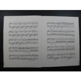 HÜE Georges Valse en Mi b Piano 1892