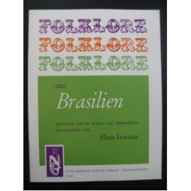 Folklore aus Brasilien 27 pièces pour Flûte à bec 1980