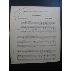 BENOIT-GRANIER Léontine Tendresse Dédicace Chant Piano
