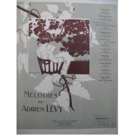 LÉVY Adrien Mes Yeux Chant Piano 1905
